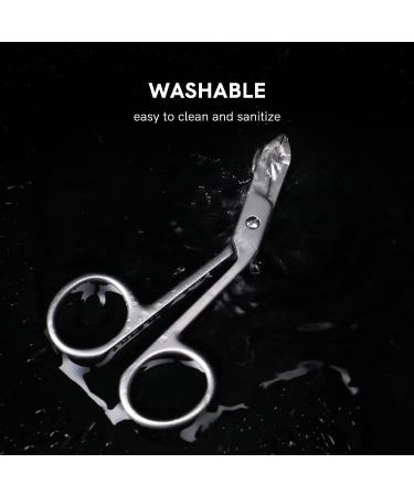Stainless Steel Eyebrow Scissors & Tweezers Set for Women - Perfect for Trimming and Shaping, Face Care Tools - 1pcs - Buy Online on GoSupps.com
