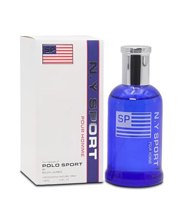 N.Y Sports Men Cologne - Energize Your Senses with this Dynamic Fragrance 3.4 Fl Oz Perfume for Men Daily Used N.Y Sports 3.4 Fl Oz (Pack of 1)