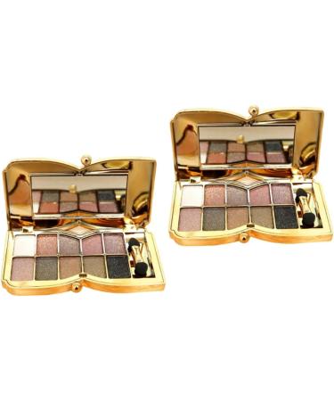 Healvian 2pcs Eye Shadow Palettes Eyeshadow Palette Eyeshadow Pallete - Buy Online on GoSupps.com