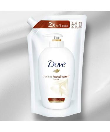  Dove Dove Eco-Recharge Liquid Soap for Hands Body Face Precious Silk 500 ml (3) - Buy Online on GoSupps.com