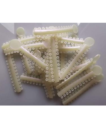 Orthodontic Ligature Ties Elastomeric O-rings Braces Rubber Bands - 1040pcs (Pear White) - Buy Online on GoSupps.com