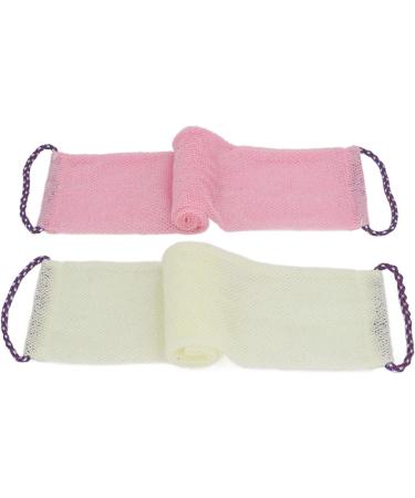 African Bath Sponge Quick Drying 2 Hand Straps Soft Nylon Exfoliating Foaming Net Bath Sponge Easy to with Bath Gloves for Hotel for Shower (Naroote4odxarg2z1-11) - Buy Online on GoSupps.com