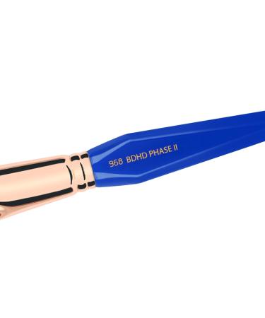 Bdellium Tools 968 BDHD Professional Makeup Brush - Golden Triangle Vegan Synthetic Fibers for Versatile Application & Blending (Blue) - Shop Internationally - Buy Online on GoSupps.com