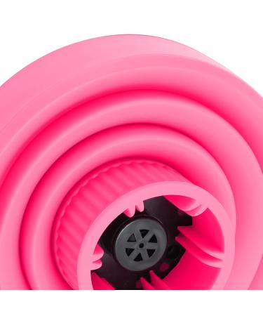 Best Diffuser Hair Dryer for Curly Hair | Universal Collapsible Silicone Attachment | Portable & Foldable - Hair Hunger (Pink) - Buy Online on GoSupps.com