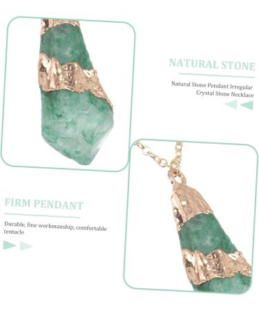 CALLARON 1pc Crystal Rough Necklace Necklaces Rhinestone Choker Necklace Fashion Neck Pendant Grace Decorate - Buy Online on GoSupps.com