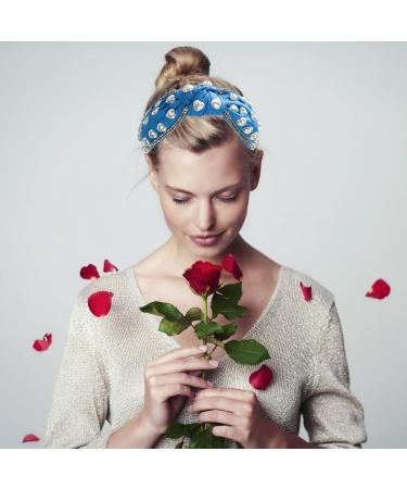 scicent Headbands for Women's Hair Non-Slip Hair Bands for Birthday Decorations Wide Elastic Twist Hair Accessories Alice Bands for Girls Braid Top Knot Fabric Comfortable Hair Hoops - 27409 - Buy Online on GoSupps.com