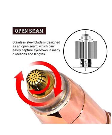 Replacement Head for Eyebrow Hair Remover | Painless Electrical Brow Cutter Blade - Fast International Shipping - Buy Online on GoSupps.com