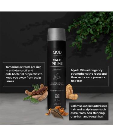 QoD Max Prime After Straightening Mask 300ml | Smooth Hair & Prolong Straight Effect | International Shipping Available - Buy Online on GoSupps.com