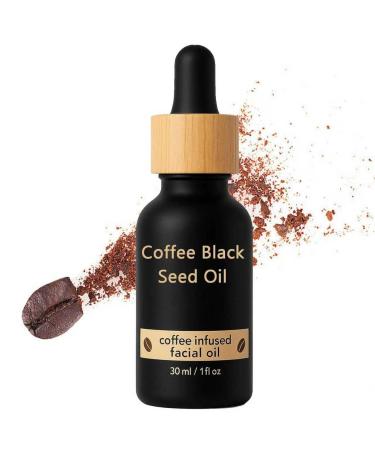 RITEMA Coffee Infused Facial Oil 30ml with Black Seed Hydrates Skin Reduce Wrinkles For All Skin Types (1)