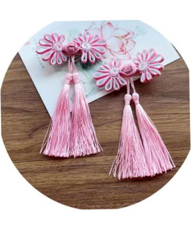 FRCOLOR 2 Pairs Kids Hairpin for New Year Party Hair Clip Tassels Barrettes Chinese New Year Hair Clips Children Hairpin Kids Barrettes for Hair Chinese Knot Japanese-style Baby - Buy Online on GoSupps.com