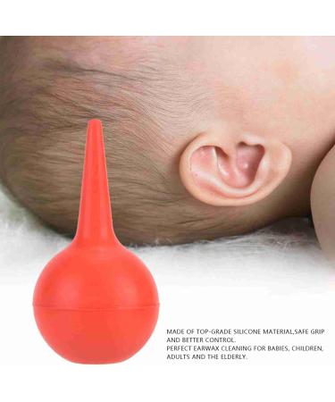 Buy Ear Syringe Hand Bulb - 30ml Ear Wash Ball for Safe Ear Cleaning | Red Ear Blower Tool | International Shipping Available - Buy Online on GoSupps.com