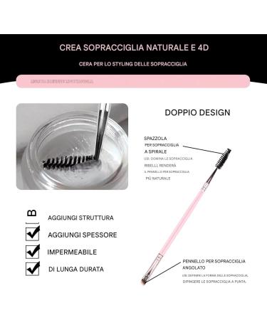  Whnbuij Clear Eyebrow Gel Light Eyebrow Gel - Long-Lasting Light Eyebrows | Anti-perspirant Eyebrow Cosmetics Quick Makeup for Home Travel Dorm Bee - Buy Online on GoSupps.com