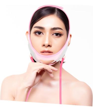 Outanaya 1pc Inflatable Face Strap Girl Tool Face Shaper Band Face Lifting Strap Pink Fabric - Buy Online on GoSupps.com