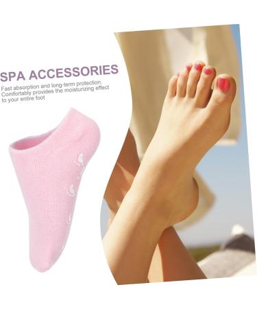 minkissy 1 Pair Gel Socks Foot Repair Socks Features Socks for Women Hydrating Lotion Moisturizing Socks Moisturizing Spa Cover Miss Heel Socks Aldult Inner Essential Oil Moisturizing Gel - Buy Online on GoSupps.com