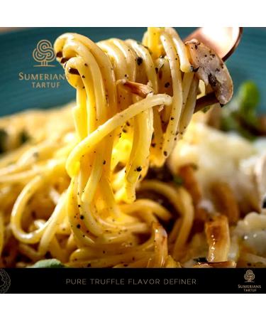 Sumerians Tartuf Black Truffle Sauce - 2.8oz (80g) Pure Truffle Flavor for Pizza, Pasta, Hamburger, Steak, Hot Dog & Sandwich - Buy Online on GoSupps.com