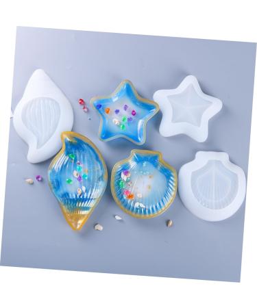 STOBOK Dish Mold Nativity Craft Chocolate Candy Molds De Para Gelatinas Marine Ornament White White 15.5X15.5CM - Buy Online on GoSupps.com