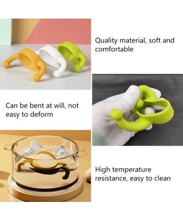 Buy Soft Silicone Baby Bottle Handles | Universal Grip for Wide Neck Baby Bottles | Enhance Feeding Comfort - Buy Online on GoSupps.com