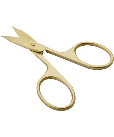 ZWILLING Combi Nail Scissors (Scissors for Nails and Cuticles Curved Edge and Fine Tip for Precise Cut) Premium Gold 90 mm - Buy Online on GoSupps.com