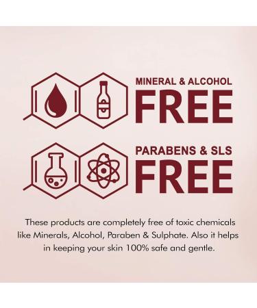 Premium Wine Facial Kit for Oily Skin Anti-Aging & Acne Treatment | 250g + 10ml | Includes Red Wine Face Wash & Toner | Sulphate Free - Buy Online on GoSupps.com