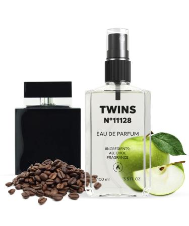 TWINS Impression of Essential Men | Perfume for Men Eau de Parfum | No.11128 | 3.4 Fl Oz / 100 ml Lacoste Essential Men Impression