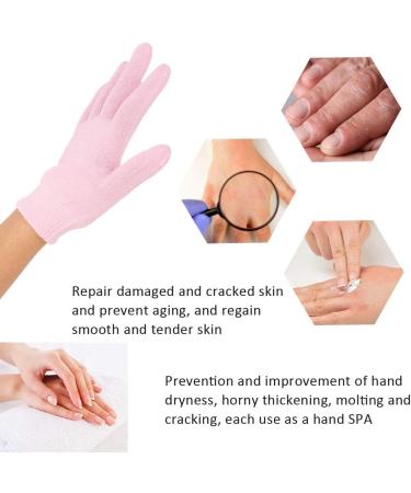 Moisturizing Gel Spa Gloves for Dry Hands - 1 Pair Hand Mask for Ultimate Hydration - Buy Online on GoSupps.com