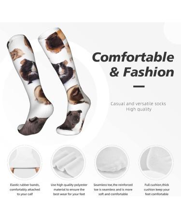 Guinea Pig Compression Socks for Men & Women | 15-20 mmHg Support for Running & Cycling - Buy Online on GoSupps.com