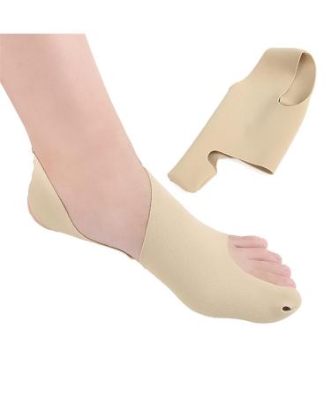 Toe Separators & Thumb Knife - Orthopedic Hallux Valgus Pedicure Socks & Foot Straightener | Yoga Toes Pads (White) - Buy Online on GoSupps.com