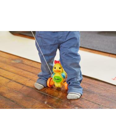 Tomy E4613 Baby Toy Duck Family - Colorful Pull-Up Toy with Sound Effect for Crawling & Running Infants - Ideal for Boys & Girls 10+ Months - Buy Online on GoSupps.com