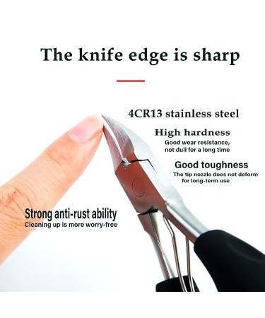 Senior Toenail Clippers for Thick Nails - Acrylic Nails, Ingrown Nail Corrector & Trimmer Set - Buy Online on GoSupps.com