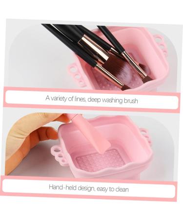 Mipcase 10 Pcs Cleanser of Makeup Brush Makeup Brush Cleaners Puff Drying Net Silicone Cleaning Tool Makeup Cleaning Bowl Brush Cleaner Pad Miss Wash Bowl Silica Gel Make up - Buy Online on GoSupps.com