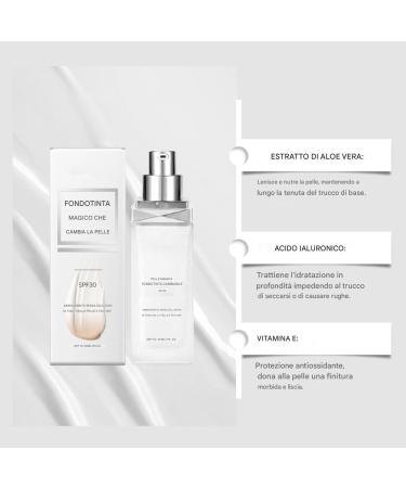 Color Adapting Foundation | Color Changing Foundation for Mature Skin - Tone-Correcting Cream Base with SPF 30 Luminous Coverage for Women - Buy Online on GoSupps.com