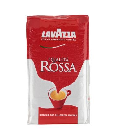 Lavazza Lavazza Quality Rossa Ground Coffee Also for Italian or Piston Coffee Set of 2 2 x 250 g