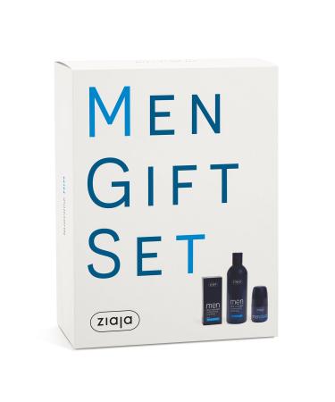 ZIAJA MEN CREMA FACIALSPF6 50ML+GEL 300ML + DESODORANT 60ML SET REGALO