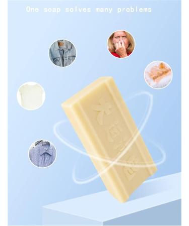 Hot Cleaning Bar Soap for Stains Grand Canal Soap Bar for Stains Underwear Cleaning Soap Stain Remover Long-Lasting Fragrance Rich Foam Powerful Stain Removal (3pcs) - Buy Online on GoSupps.com