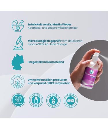  MineraLiquid MineraLiquid Electrolytes+ - 100 ml of liquid electrolytes without sugar.Bioavailability optimized thanks to lysine.Magnesium - Buy Online on GoSupps.com
