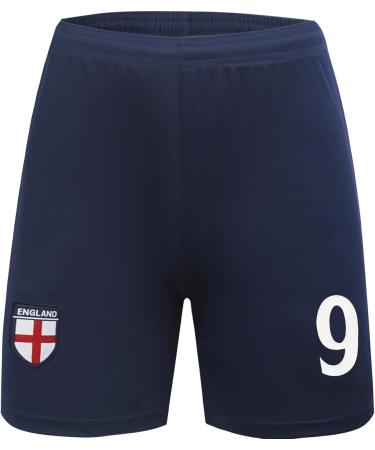Hawkara #9 Kane Home Soccer Jersey Set for Kids - Youth Sizes 8-9 Years (White) | Limited England Edition Shorts & Socks - Buy Online on GoSupps.com