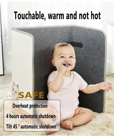 Heat Lifter Foldable Room Heater - Rapid Heating Panel for Home Office & Bedroom | Overheating Protection & 9-Speed Temperature Control - Buy Online on GoSupps.com