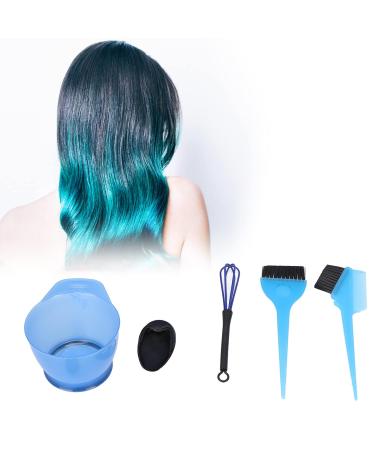 Premium Hair Coloring Set - 6-Piece DIY & Salon Tools | ABS Hair Dye Bowl & Brush Kit for Professionals & Home Use - Buy Online on GoSupps.com