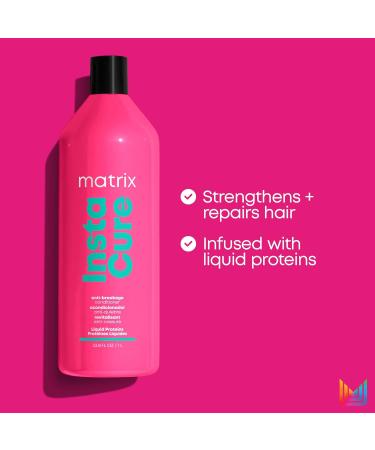 Matrix Insta Cure AntiBreakage Conditioner to strengthen dry damaged and brittle hair total results 1000ml - Buy Online on GoSupps.com