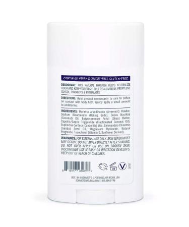 Schmidt's Moon Flower Deodorant Stick - 2.65 oz (3 Pack) - Buy Online on GoSupps.com