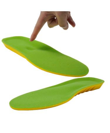 Plantar Fasciitis Orthotics PU Memory Foam Insoles Comfortable Shoe Inserts Cushioned Arch Support Heel Cushioning Shock Absorption and Foot Pain Relief (UK Size 9-10.5) UK 9-10.5 - Buy Online on GoSupps.com