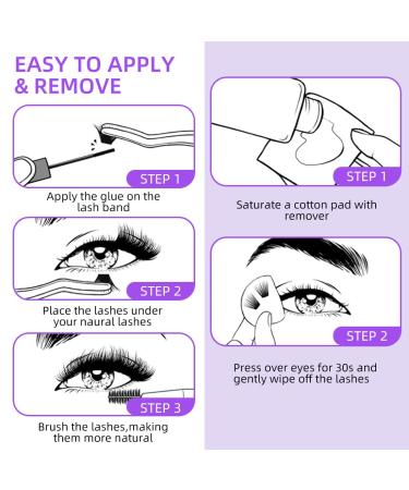 Arison Lashes Manga Cluster DIY Eyelash Extensions - Natural Look Wispy Anime Cosplay False Eyelashes with Bottom Lashes - Easy to Use for Beginners - 1 Pack - Buy Online on GoSupps.com