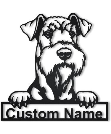 Personalized Airedale Terrier Wooden Sign | Custom Dog Art & Funny Gifts for Airedale Lovers - Buy Online on GoSupps.com