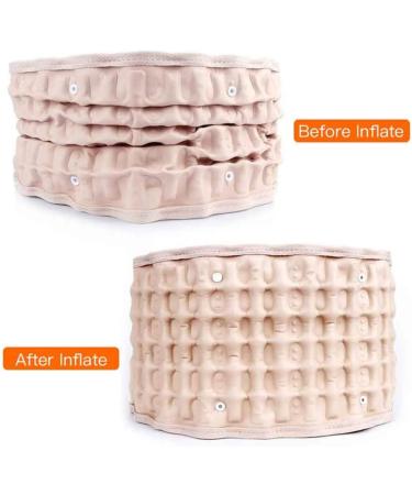 TMXKOOK Lumbal Traction Belt - Adjustable Back Support for Lower Back Pain Relief | Effective Spinal Decompression (Waist 29-49) - Buy Online on GoSupps.com