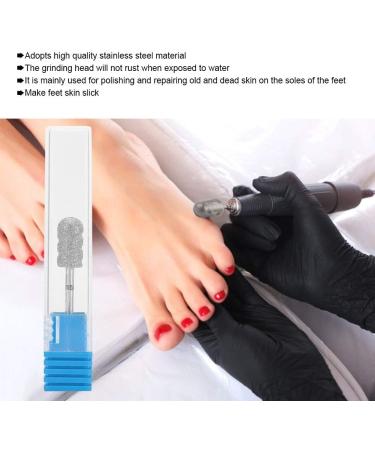 Stainless Steel Pedicure Foot Callus Sanding Polishing Head for Dead Skin Removal High Temperature Resistance Easy to Clean - Buy Online on GoSupps.com
