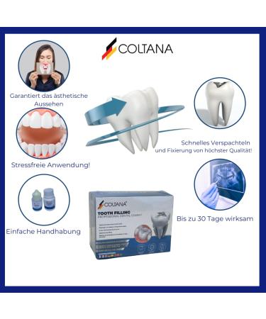 Cotlana Dental Cement - Premium Quality for Caries Lost Fillings Bridges & Crowns | Fast International Shipping - Buy Online on GoSupps.com