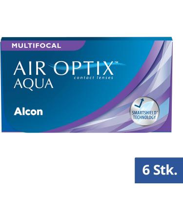 Buy Air Optix Aqua Multifocal Monthly Soft Lenses - 6 Pack BC 8.6mm DIA 14.2mm ADD LOW -1.75 Diopters - International Shipping Available - Buy Online on GoSupps.com