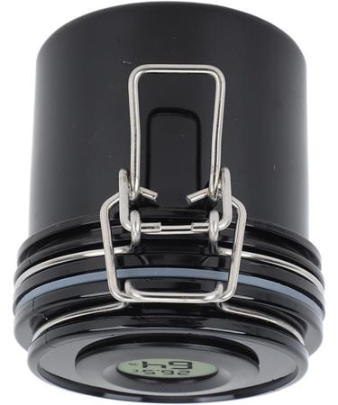 Eyelash Glue Storage Jar Eyelash Glue Storage Container Large Screen 200ml Stainless Steel Sealed Large Capacity Ctivated Carbon for Eyelash Shop (Black) - Buy Online on GoSupps.com
