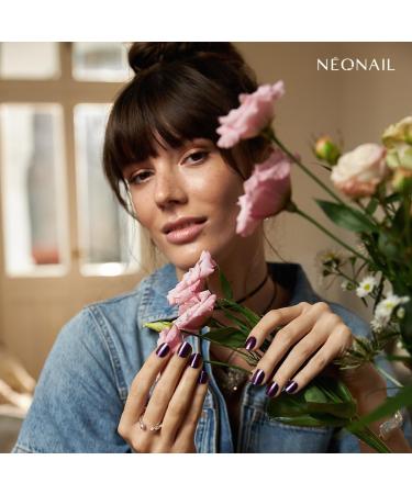 Neonail Gel UV Stickers Easy on M02 - Purple Nail Art | 15 Patterns for Hands & Feet | Stylish Gel Nail Polish Stripes & Stickers - Buy Online on GoSupps.com