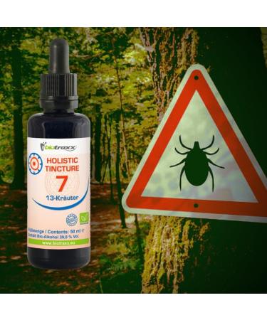  biotraxx Biotraxx Lyme Disease Support - Holistic Tincture 7-13 Intensive Herbs - 50 ml - Buy Online on GoSupps.com